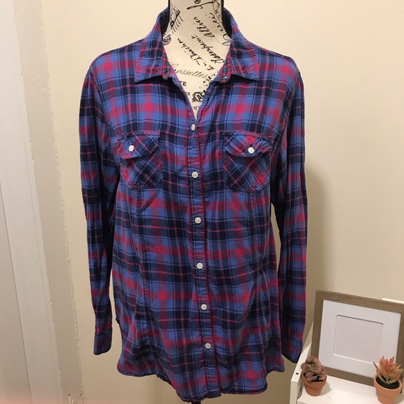 Old Navy Tops - Old navy flannel shirt. size XL